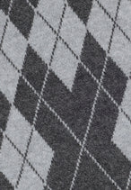 Écharpe Pieces couleur gris — vue 2