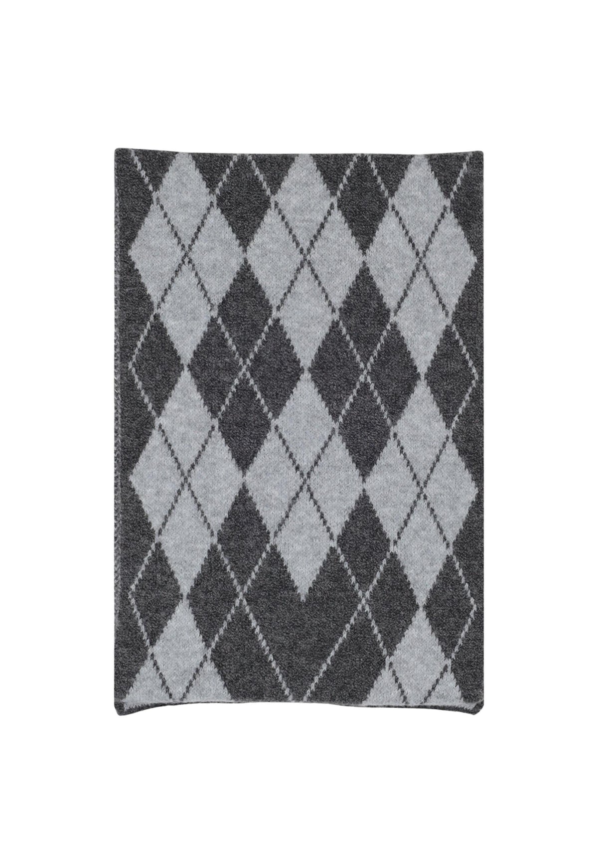 Écharpe Pieces couleur gris — vue 4