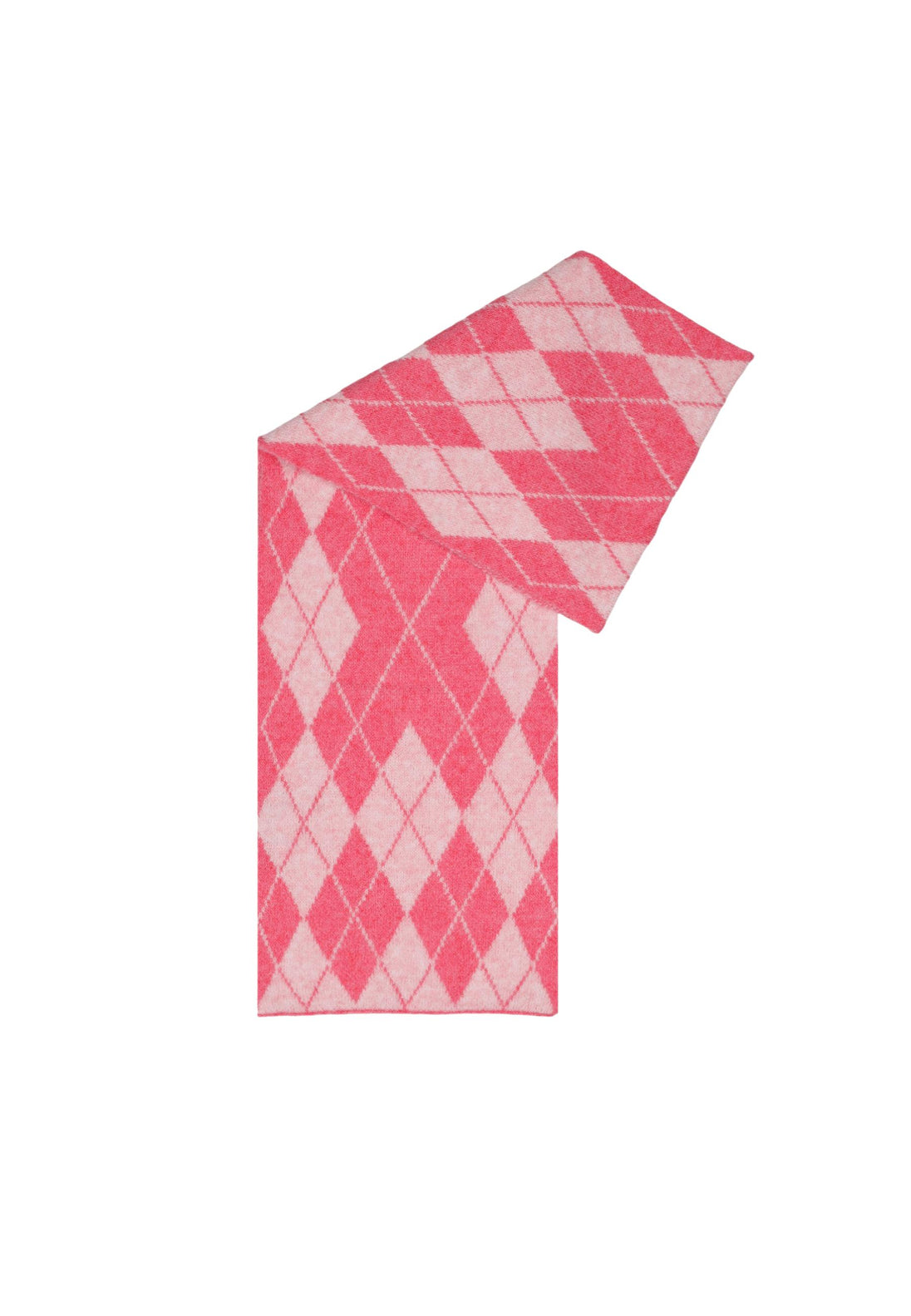 Écharpe Pieces couleur rose — vue 3