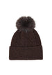 Chapeau Pieces couleur marron