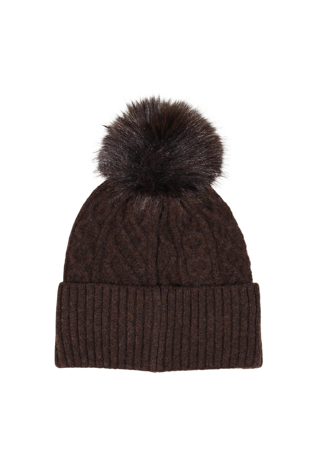 Chapeau Pieces couleur marron — vue 2