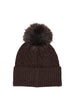 Chapeau Pieces couleur marron — vue 2
