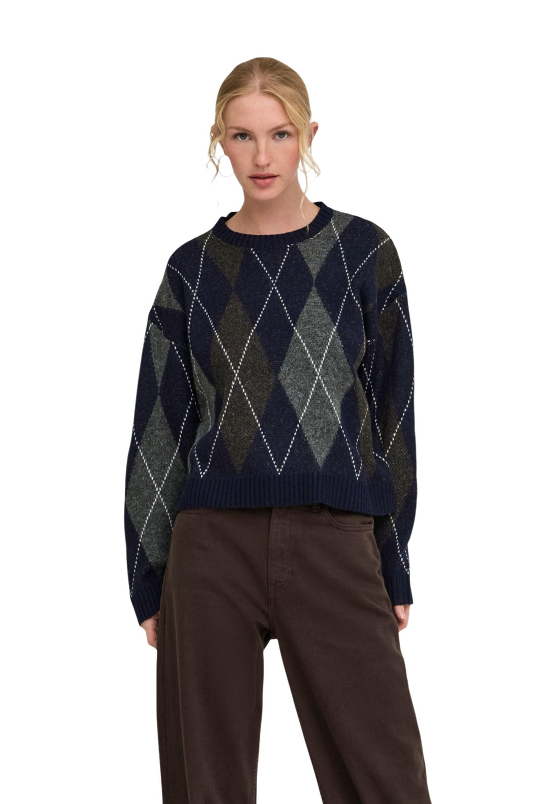 Pull Only couleur bleu