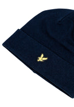 Chapeau Lyle & Scott couleur bleu — vue 4