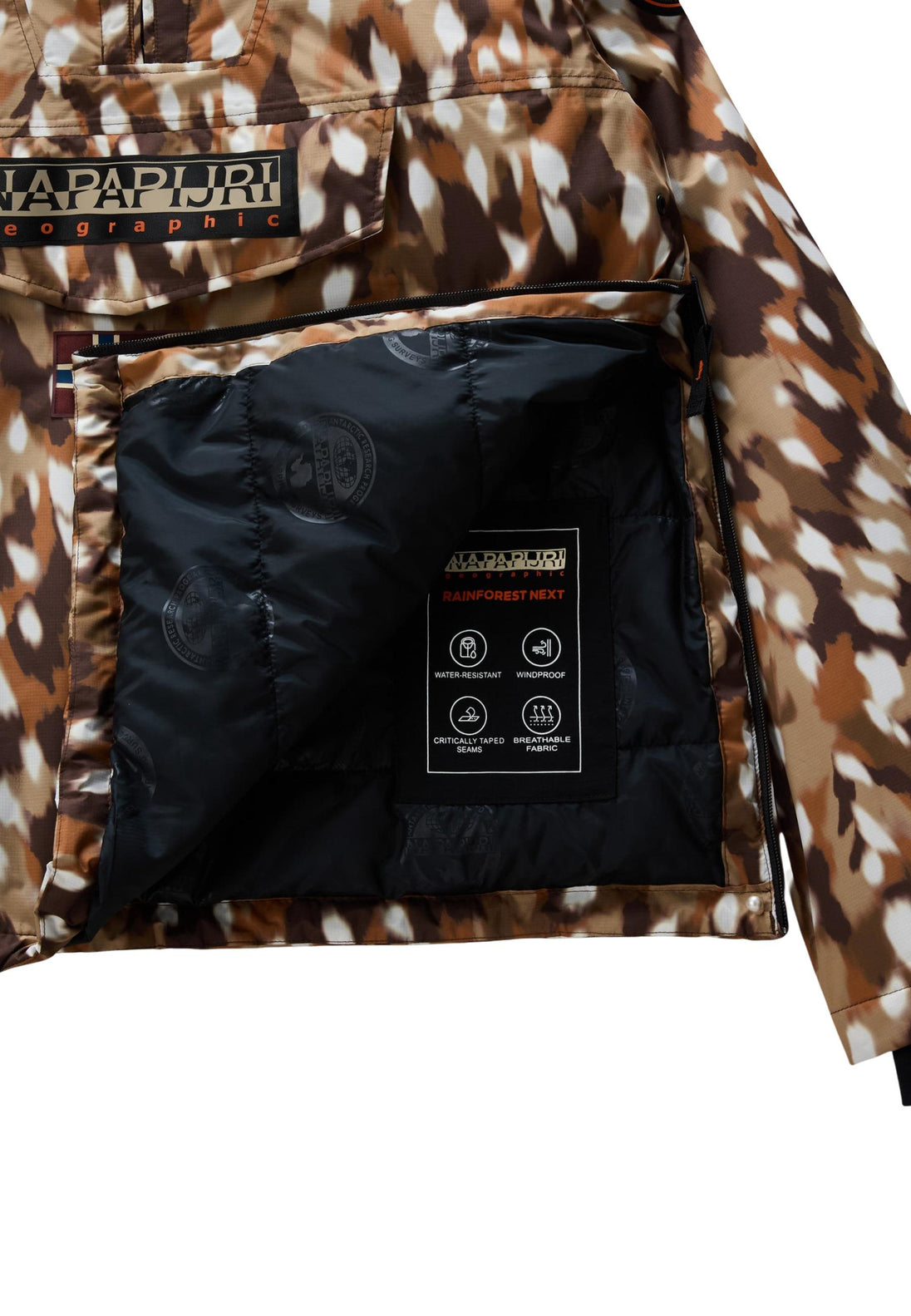 Veste Napapijri couleur marron — vue 5