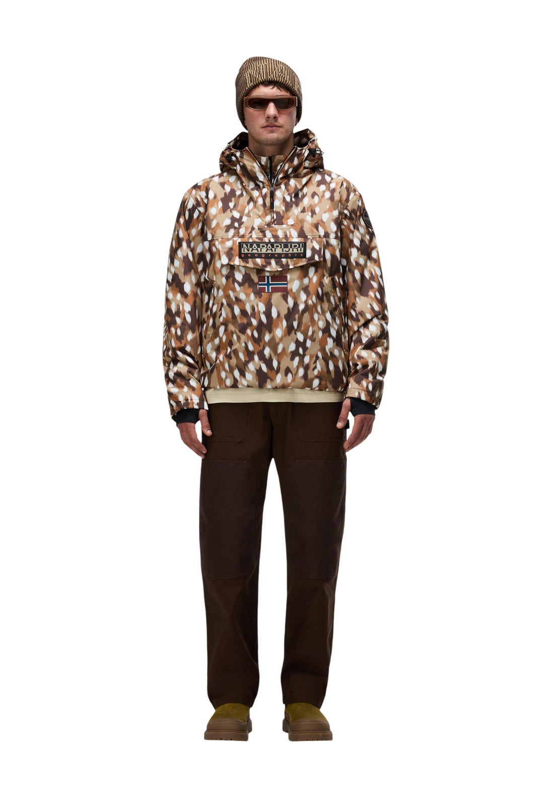 Veste Napapijri couleur marron — vue 2