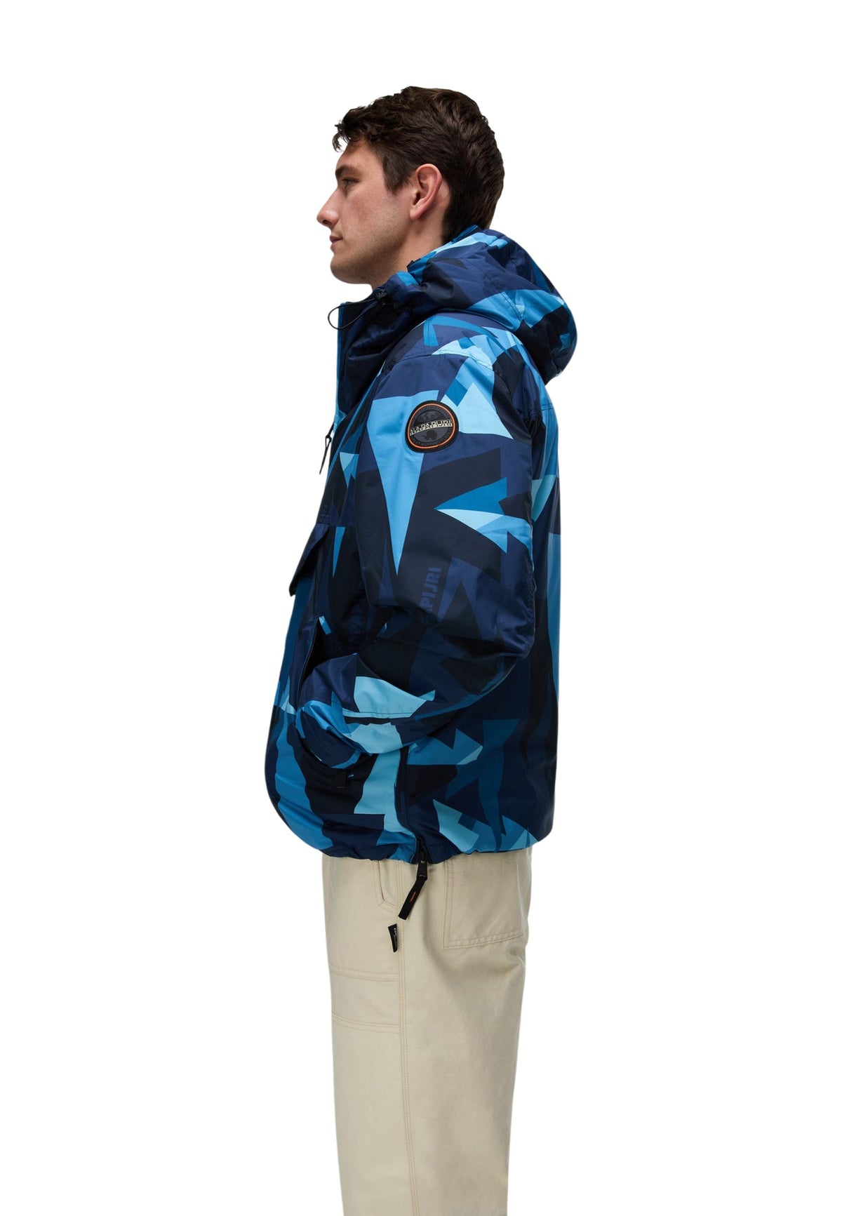 Veste Napapijri couleur bleu — vue 4