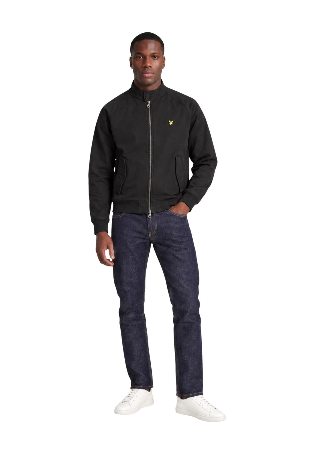 Veste Lyle & Scott couleur noir — vue 3