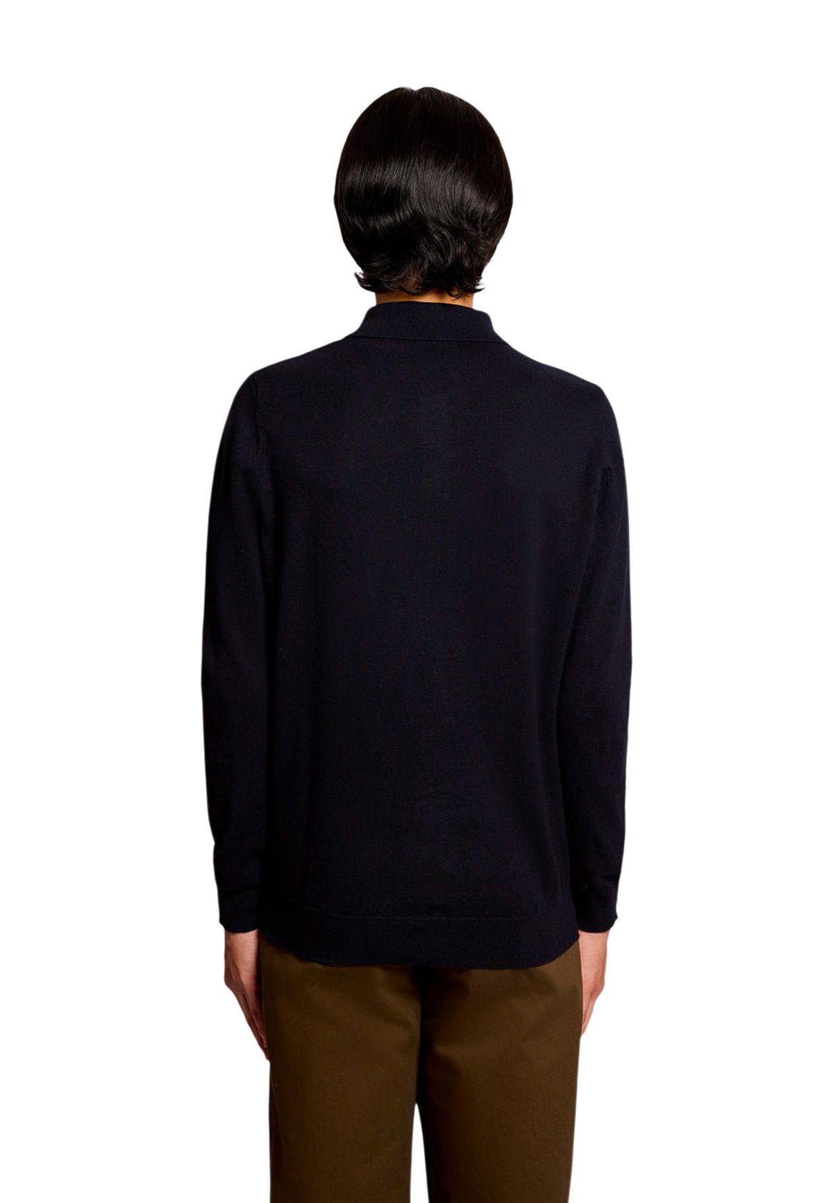 Pull Lyle & Scott couleur bleu — vue 3
