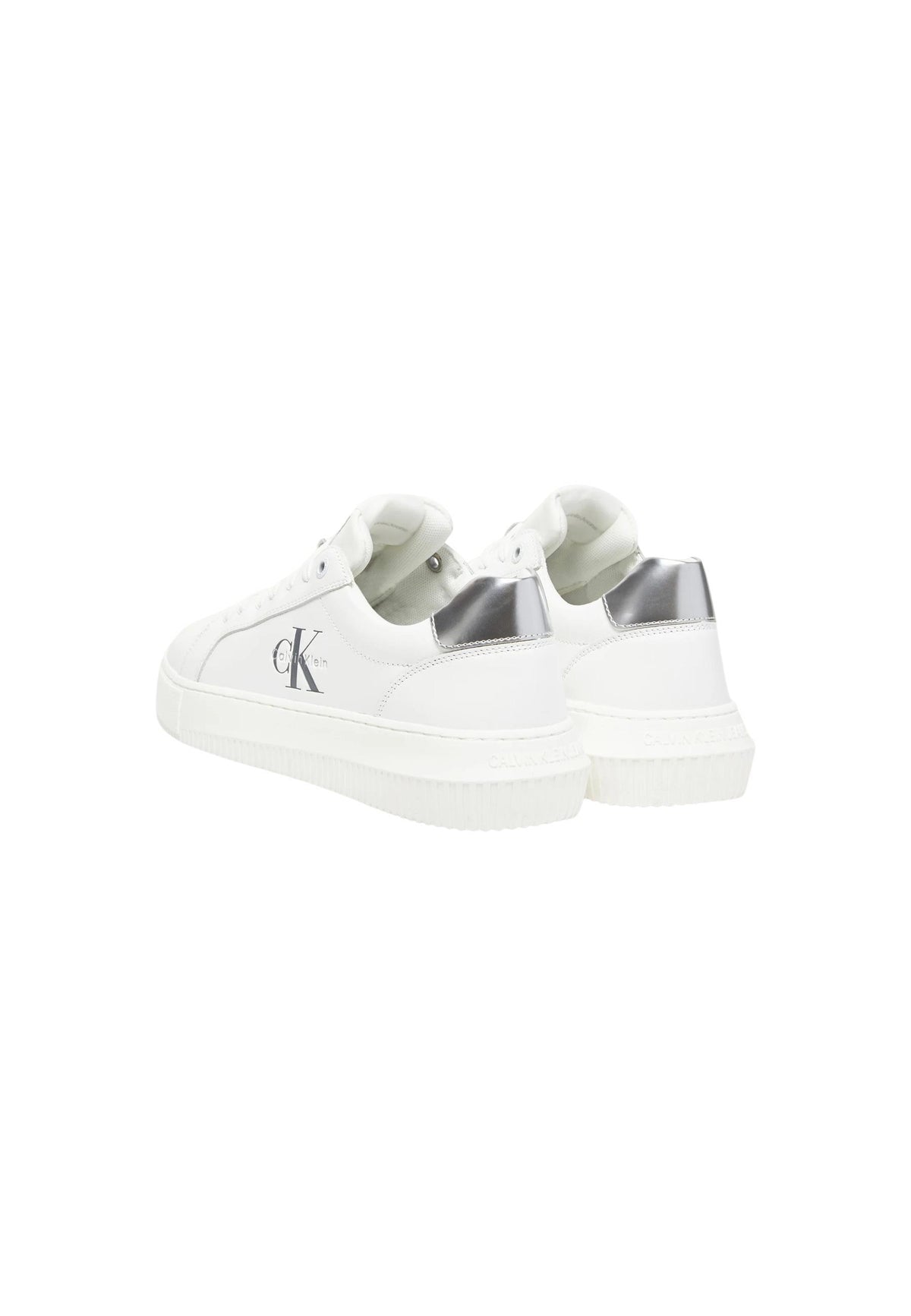 Baskets Calvin Klein Jeans couleur blanc — vue 3