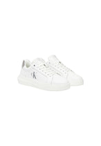 Baskets Calvin Klein Jeans couleur blanc — vue 2