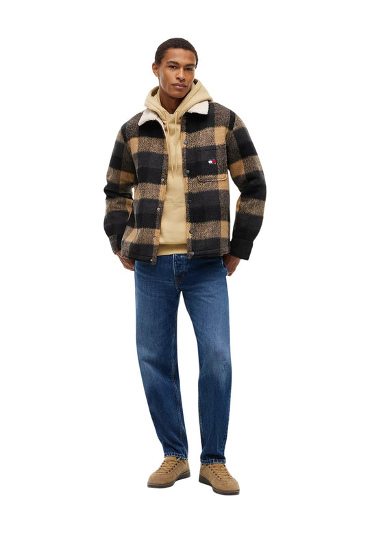 Veste Tommy Hilfiger Jeans couleur noir — vue 2