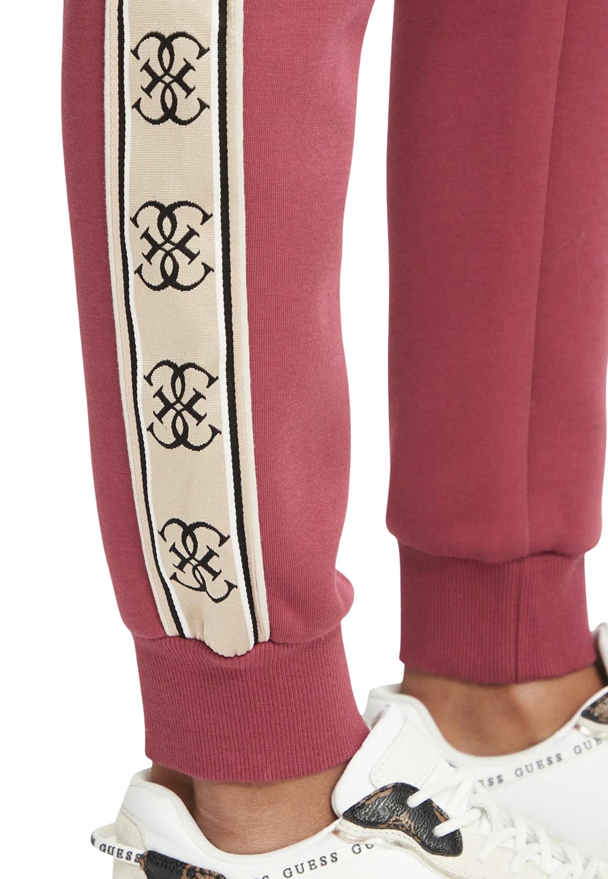 Pantalon Guess Active couleur fuchsia — vue 3