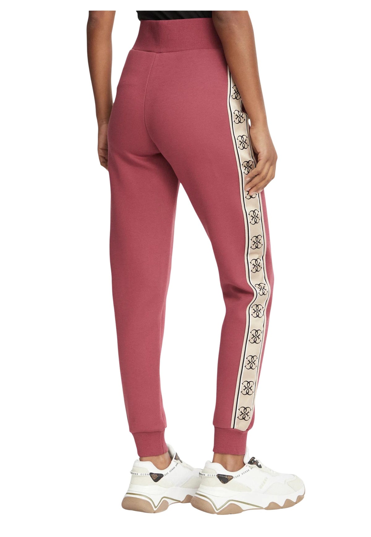 Pantalon Guess Active couleur fuchsia — vue 2