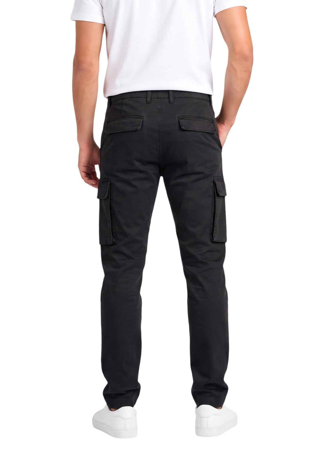Pantalon Lyle & Scott couleur noir — vue 4