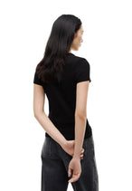 T-shirt Tommy Hilfiger Jeans couleur noir — vue 4