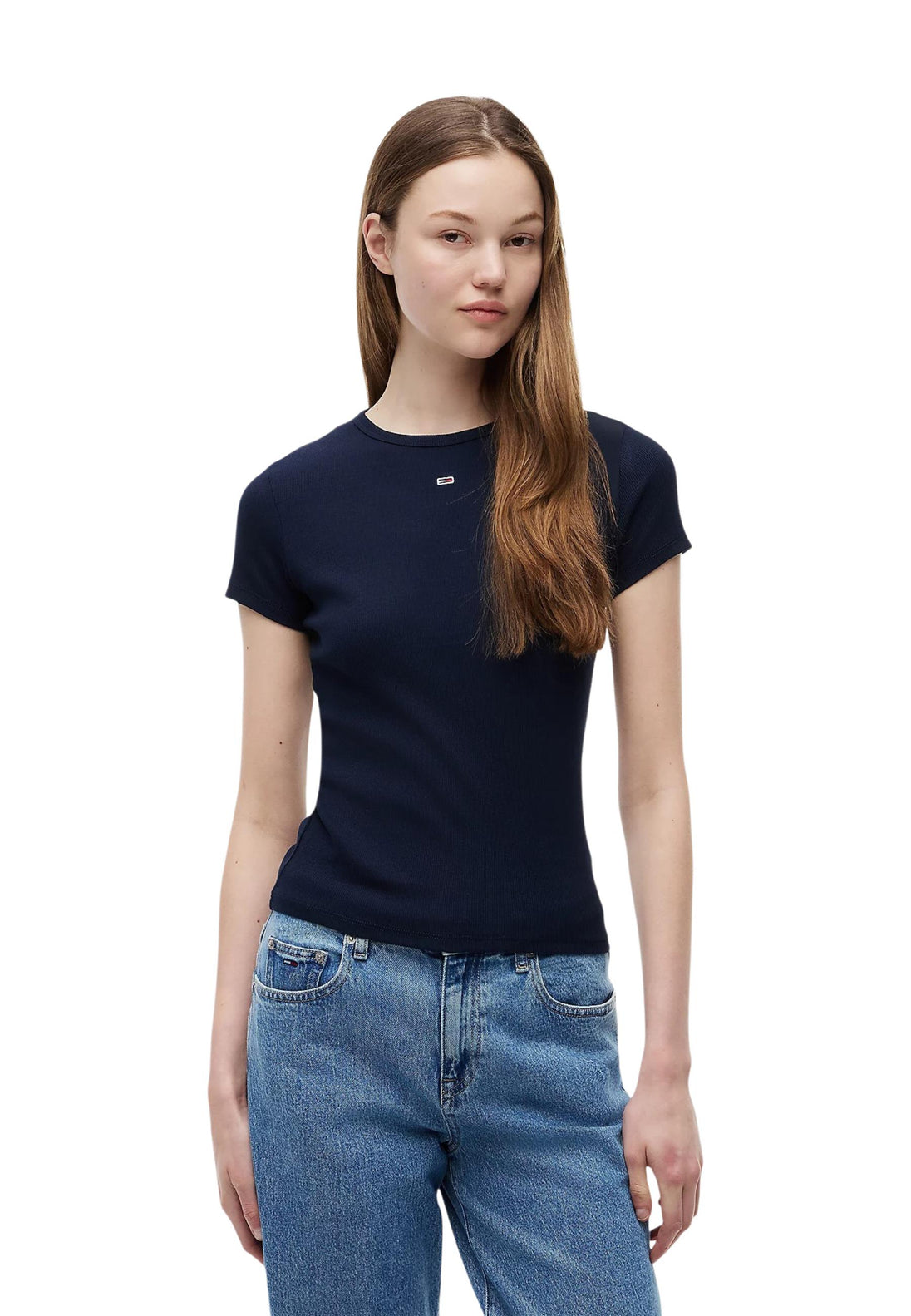 T-shirt Tommy Hilfiger Jeans couleur bleu