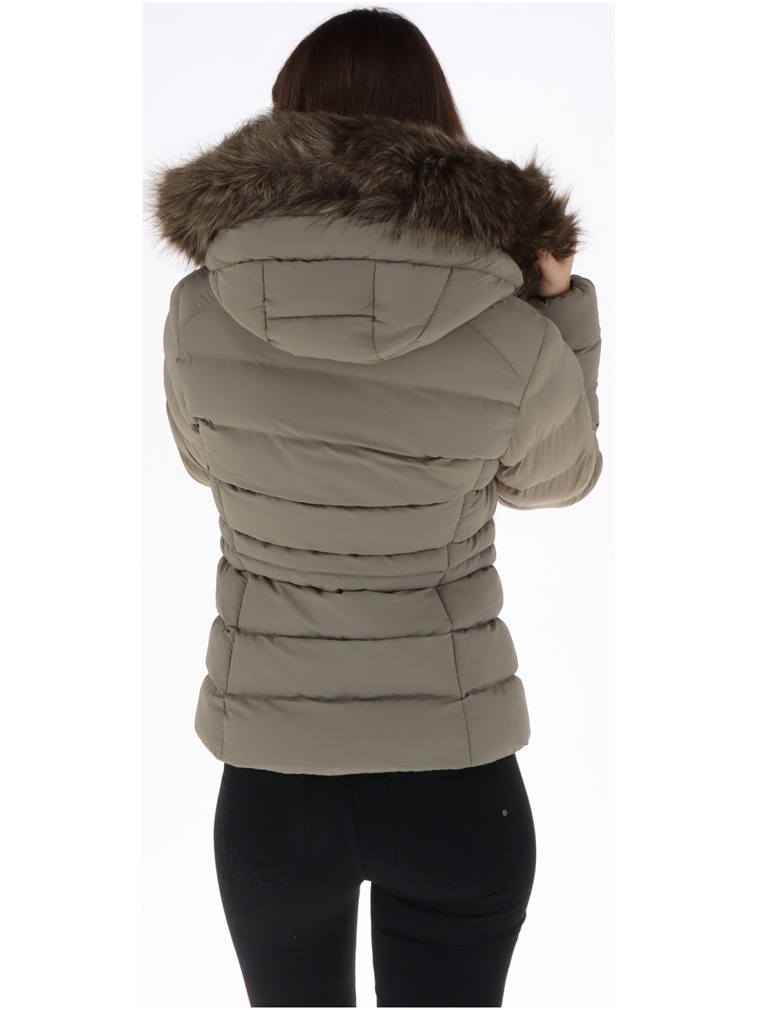 Veste Superdry couleur gris — vue 3