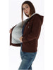 Sweat Superdry couleur marron — vue 2