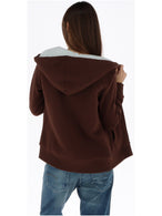 Sweat Superdry couleur marron — vue 3