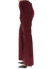 Pantalon Vila Clothes couleur bordeaux — vue 2