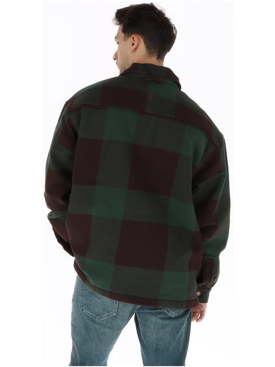 Veste Timberland couleur vert — vue 2