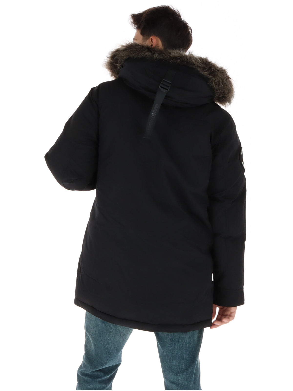 Veste Superdry couleur noir — vue 2