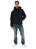 Veste Superdry couleur bleu — vue 4