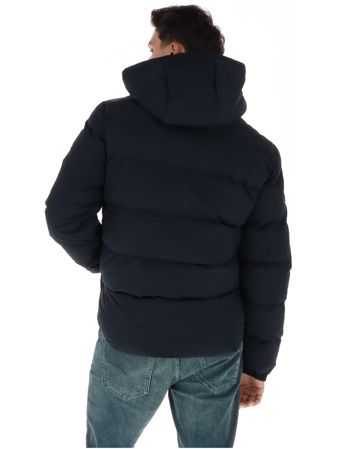 Veste Superdry couleur bleu — vue 2