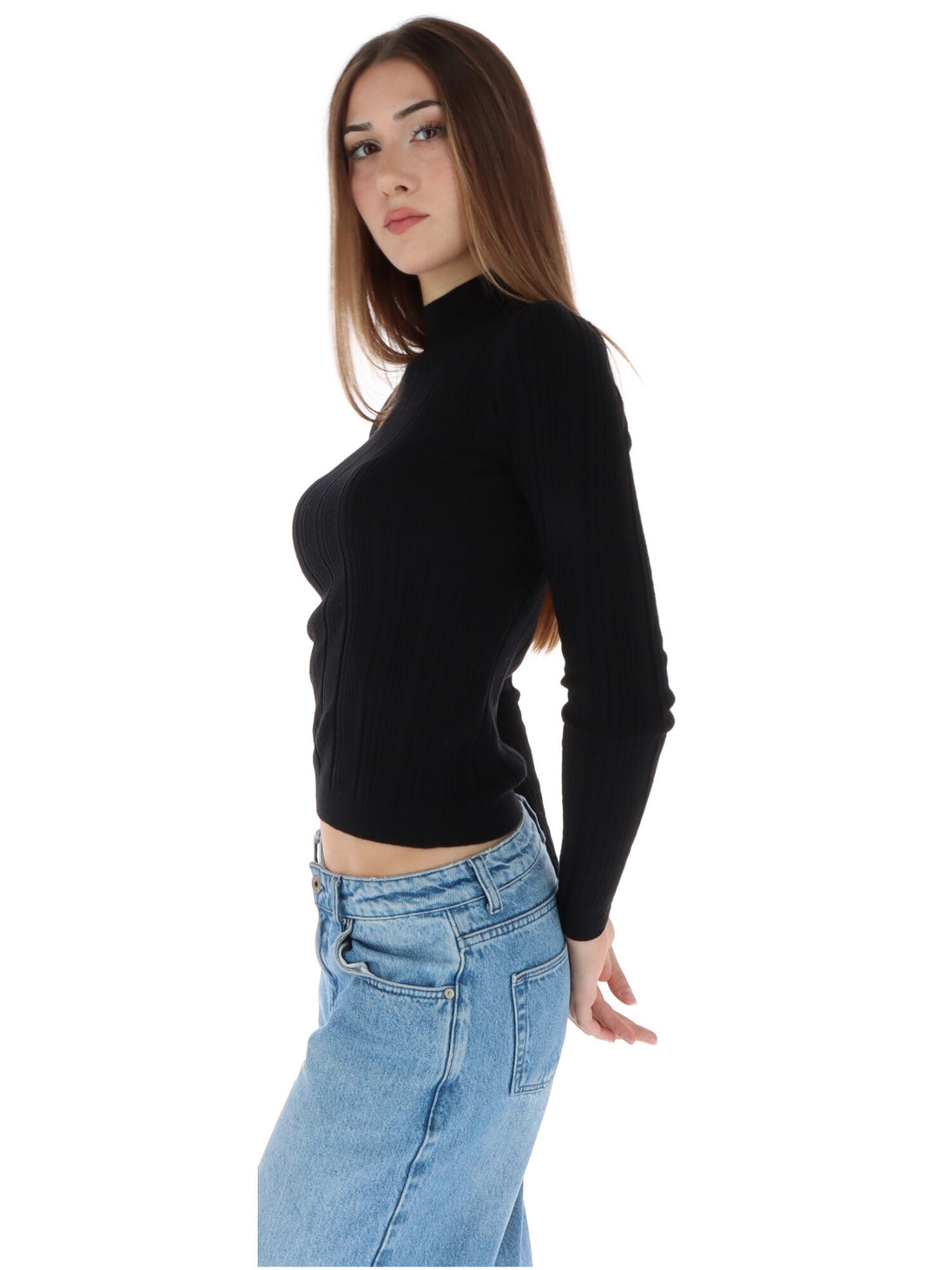 Pull Pepe Jeans couleur noir — vue 2