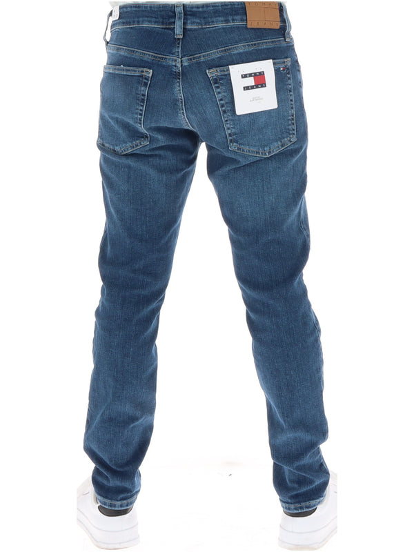 Jean Tommy Jeans couleur bleu — vue 2