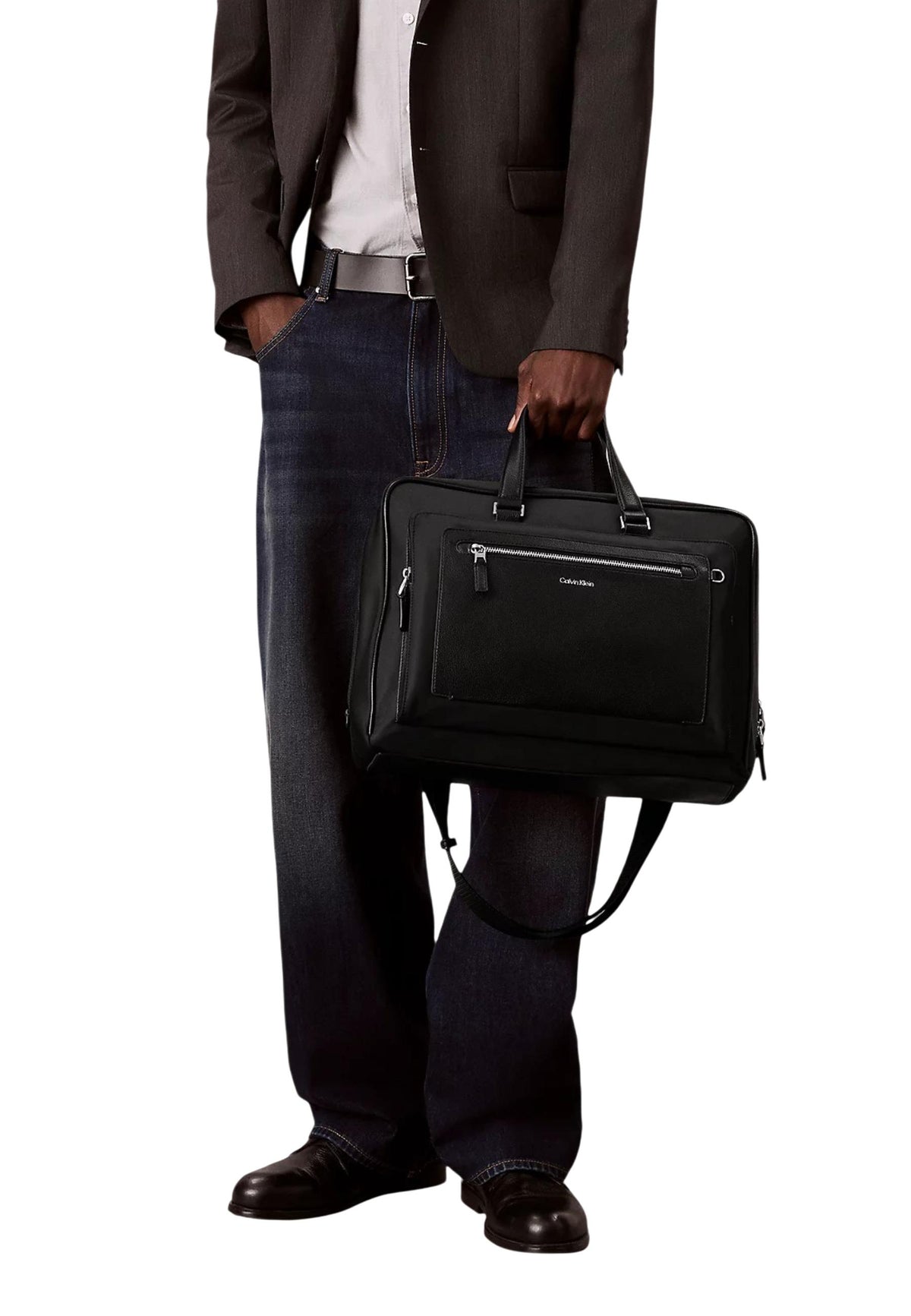 Sac Calvin Klein couleur noir — vue 3