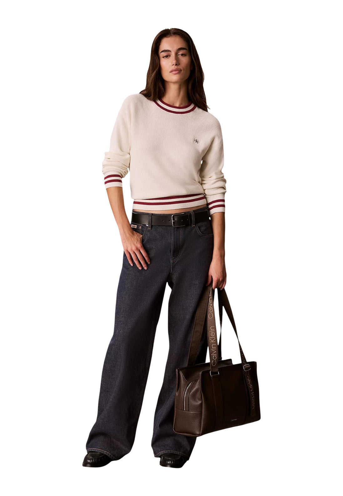 Sac Calvin Klein couleur marron — vue 4