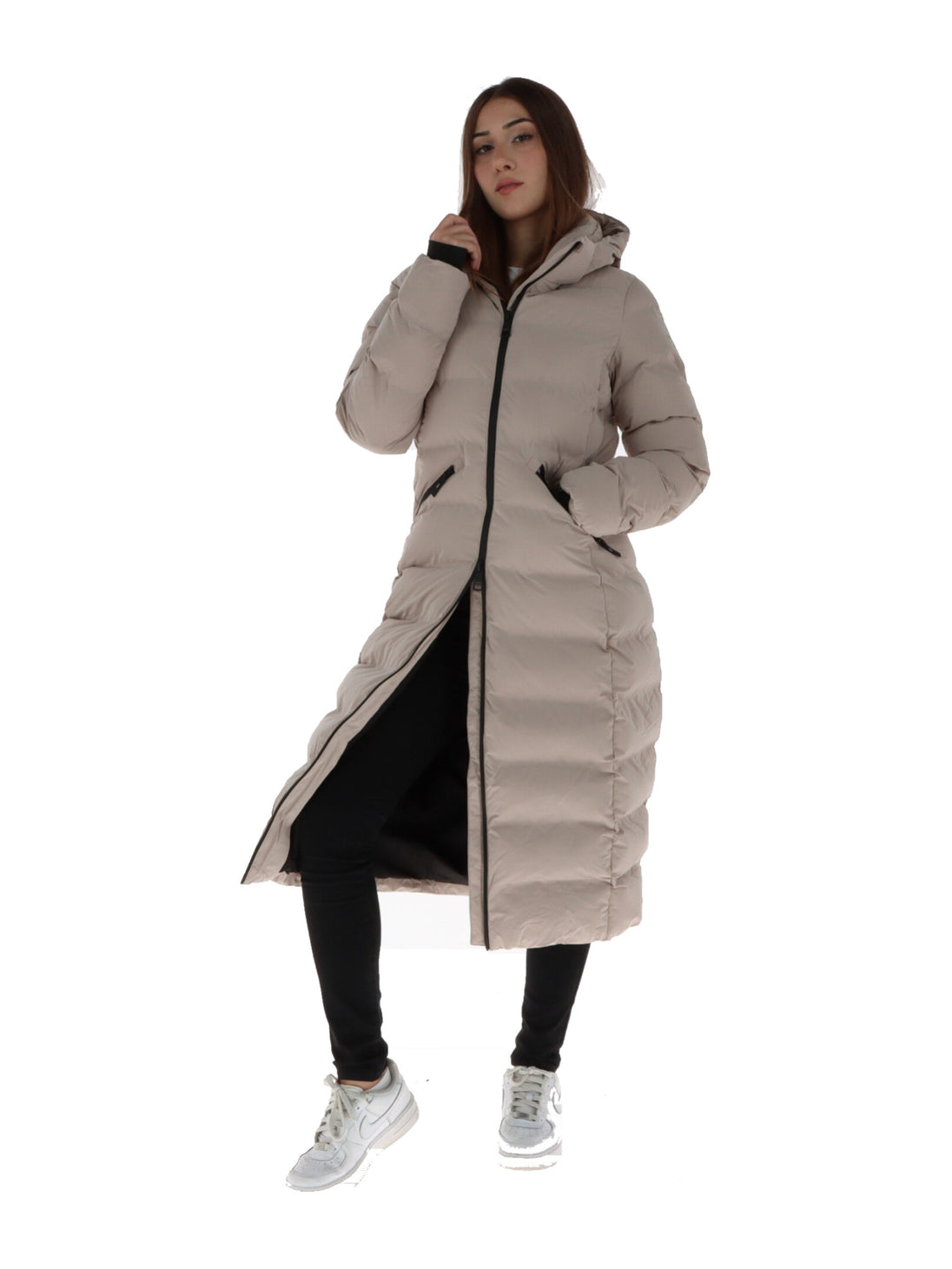 Veste Superdry couleur beige — vue 4