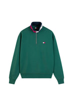 Sweat Tommy Hilfiger Jeans couleur vert — vue 5