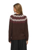 Pull Vila Clothes couleur marron — vue 2