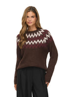 Pull Vila Clothes couleur marron