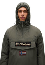 Veste Napapijri couleur vert — vue 3