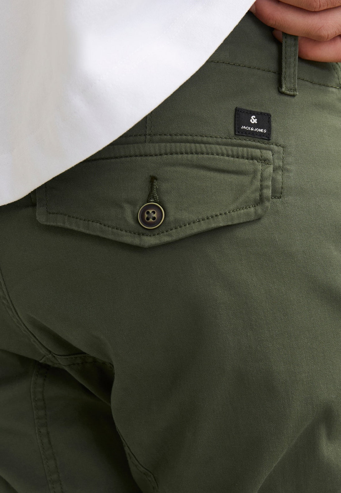 Pantalon Jack & Jones couleur vert — vue 4