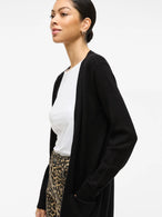 Cardigan Vila Clothes couleur noir — vue 4