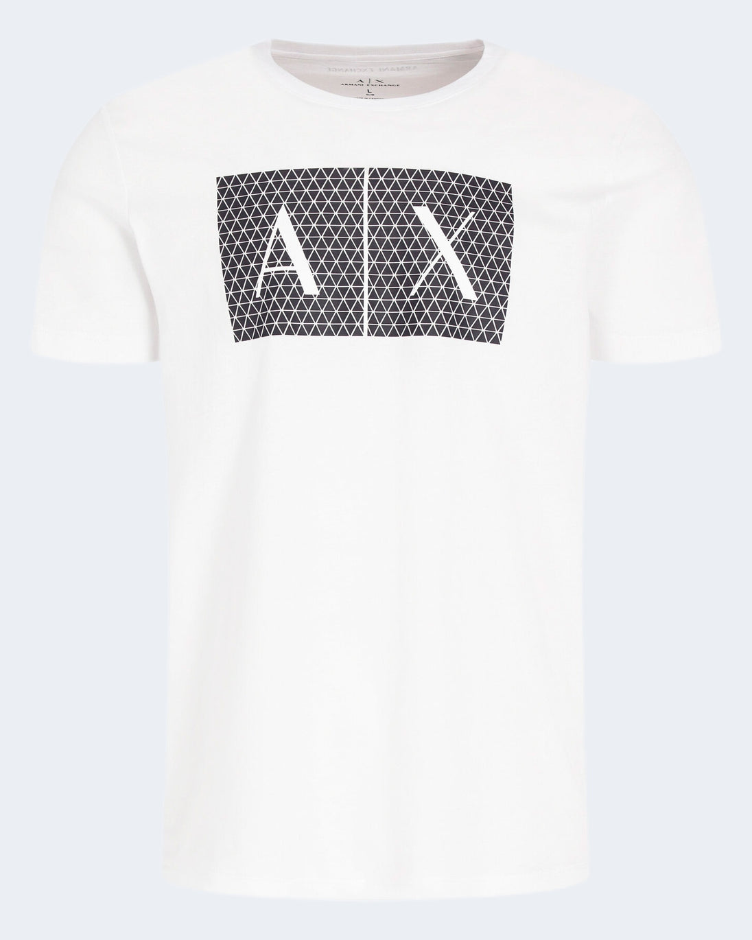 T-shirt Armani Exchange couleur blanc — vue 4