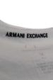 T-shirt Armani Exchange couleur blanc — vue 3