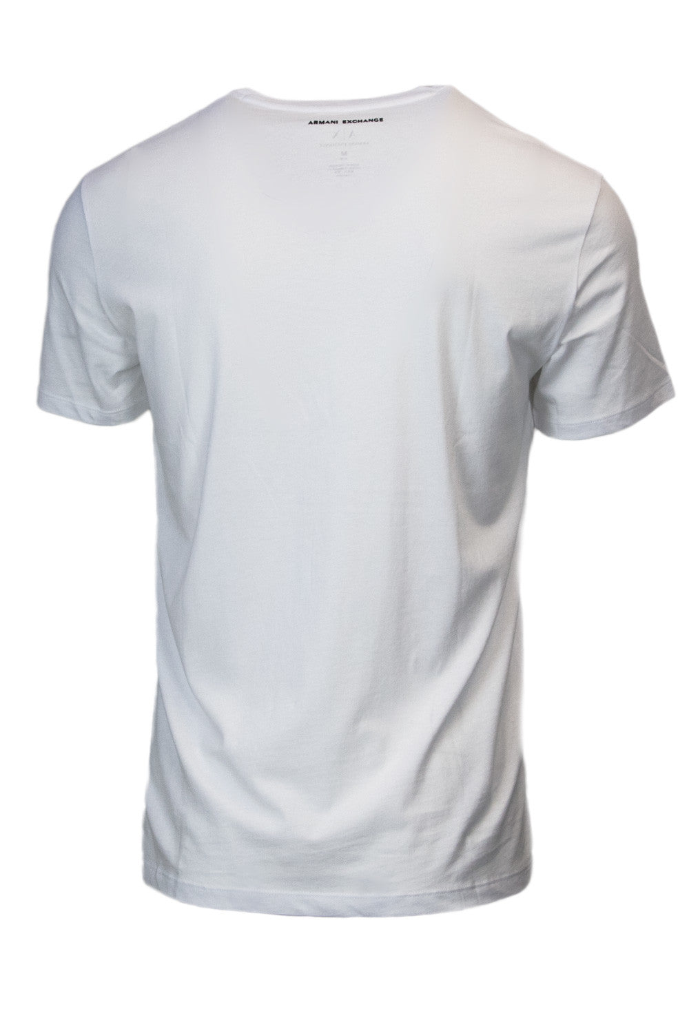 T-shirt Armani Exchange couleur blanc — vue 2