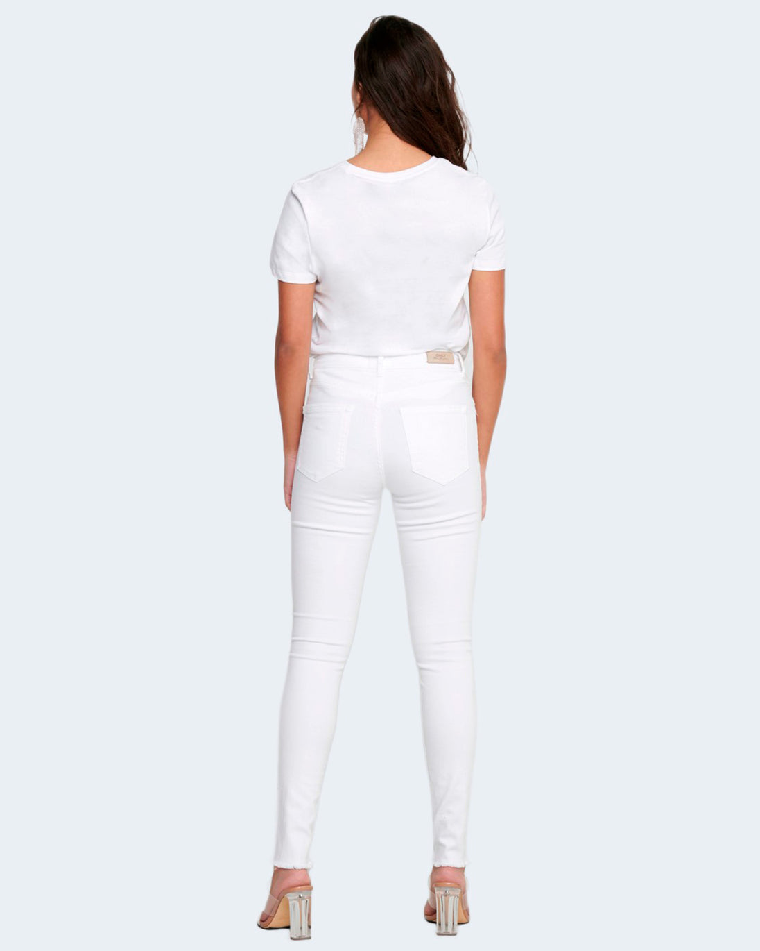 Pantalon Only couleur blanc — vue 4