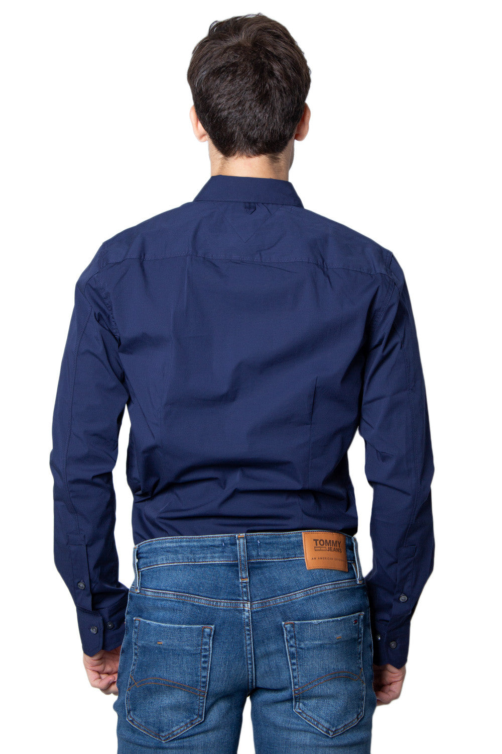 Chemise Tommy Hilfiger couleur bleu — vue 2