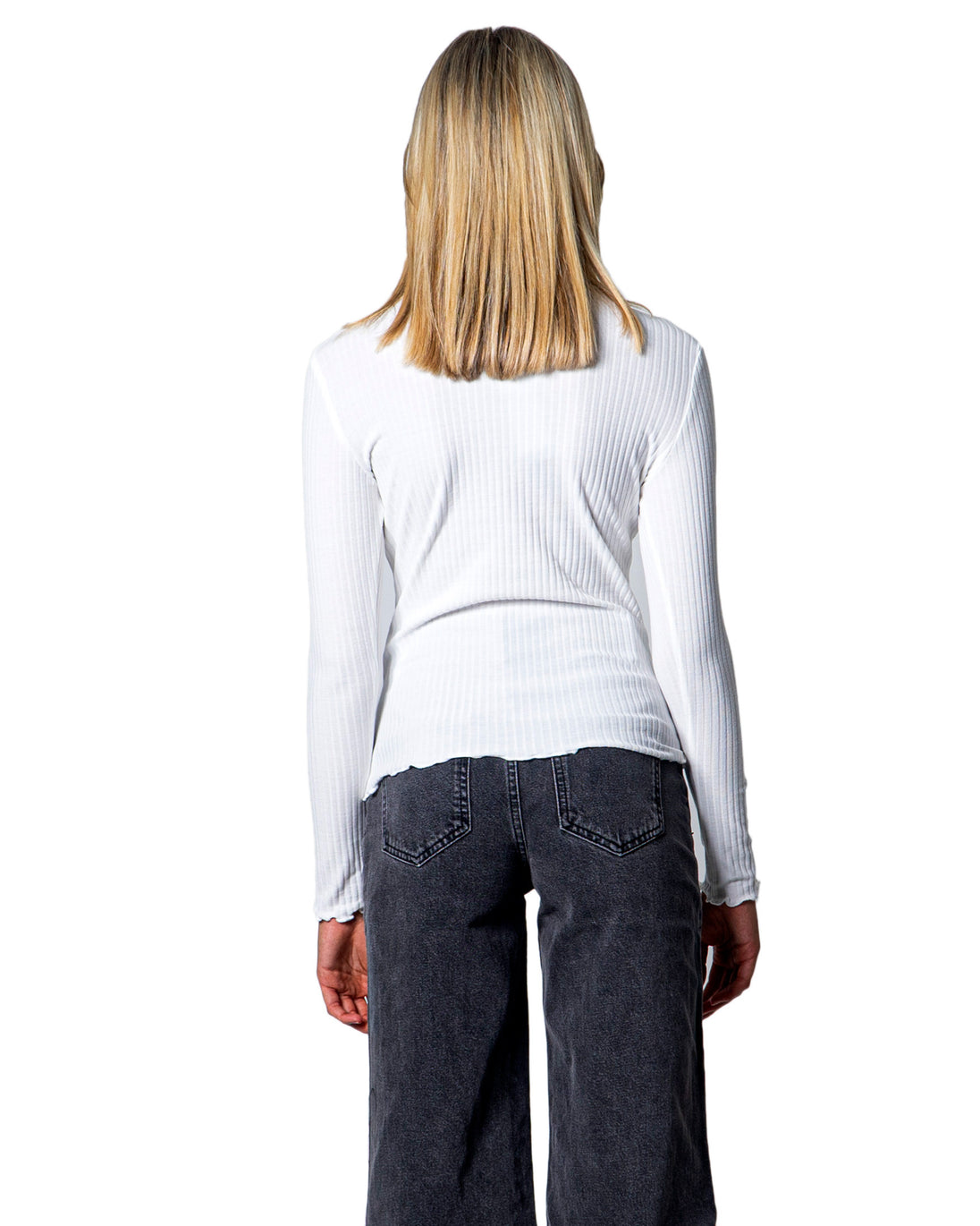 Pull Only couleur blanc — vue 2