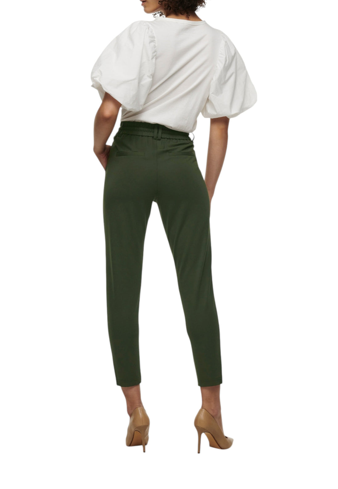 Pantalon Only couleur vert — vue 4