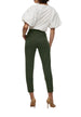 Pantalon Only couleur vert — vue 4