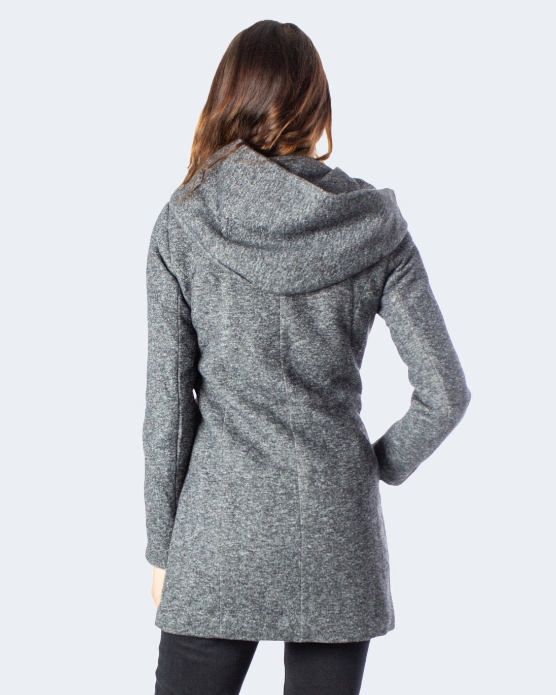 Manteau Only couleur gris — vue 4