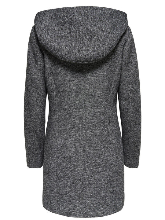 Manteau Only couleur gris — vue 2